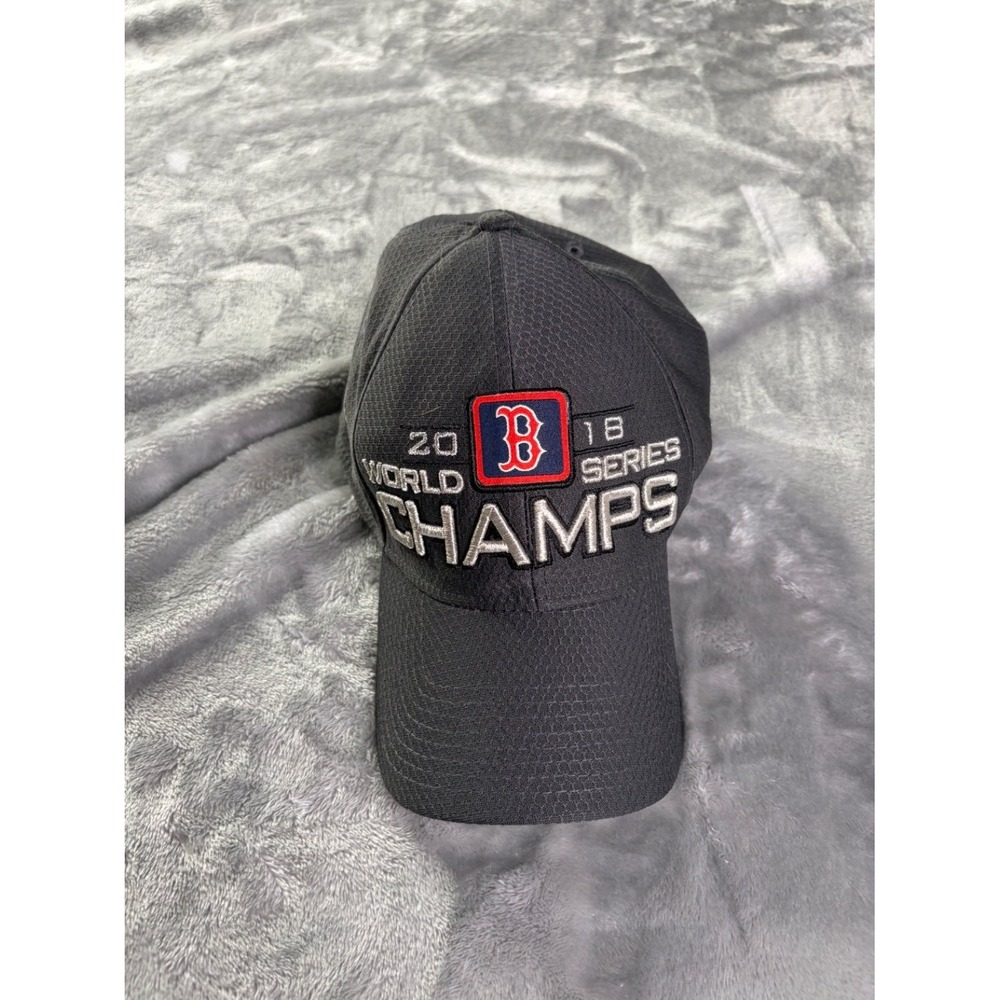 New Era 39 Thirty 2018 World Series Champions baseball cap Boston Red Sox OS